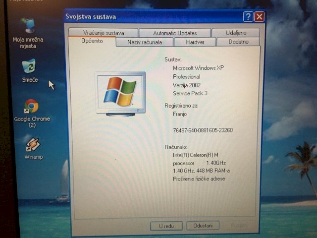 Acer 2310 travelmate, moze zamijena