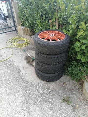 Alu felge 17'' rupe 5x114.3, 4 kom.
