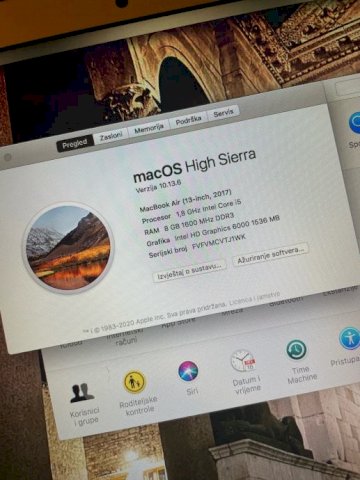 Apple MacBook Air 2017, 13-inch 256GB