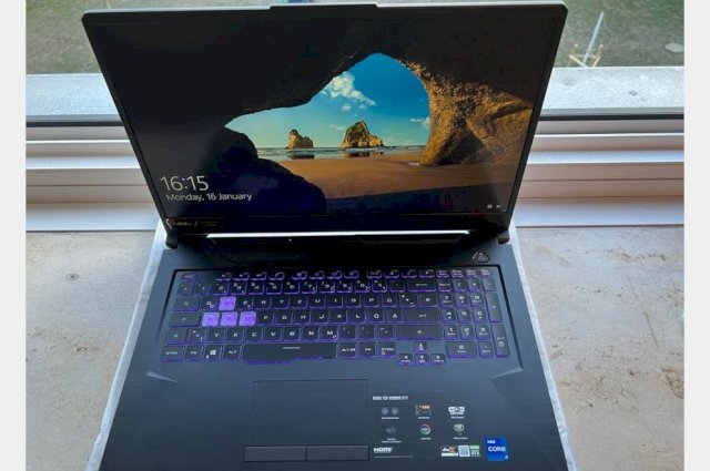Asus TUF gaming laptop 17,3 full HD