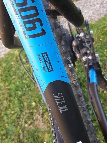 Bicikl Rockrider XL rama, racun, garancija, ZAMJE