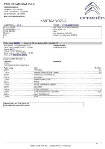 Citroën C3, extra stanje, Reg. 6/23, 10 000km