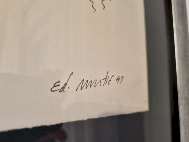Edo Murtić - tuš iz 1941.