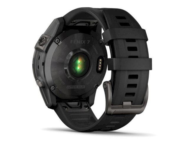 Garmin Fenix 7 Sapphire SOLAR, Carbon Gray Titani