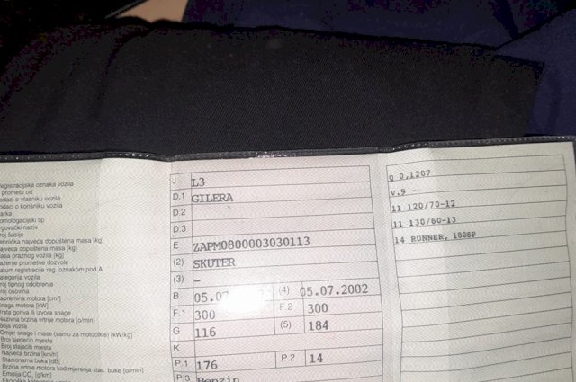 Gilera runner 180 sp