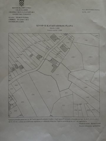 Građevinsko zemljište, Zagreb, Čučerje, Gumer