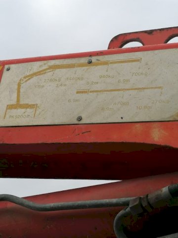 Kamion Mercedes 817K+dizalica- kran palfinger 520