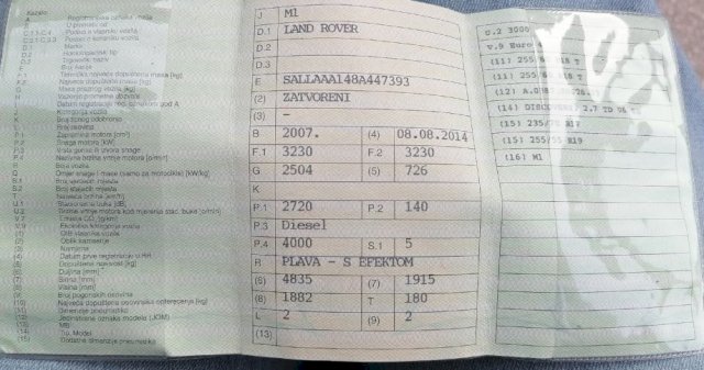 Land Rover Discovery 2,7 d V6 SE