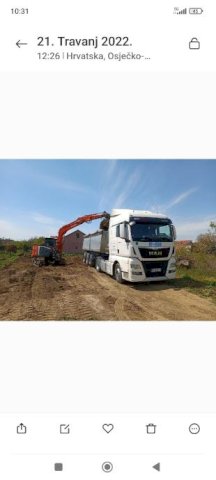 MAN TGX 440, KIPA,REGISTIRAN, SVE NOVE GUME, 2014