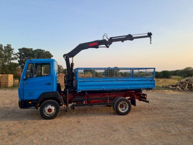 Mercedes 817 kiper sa kranom, 1988 god.