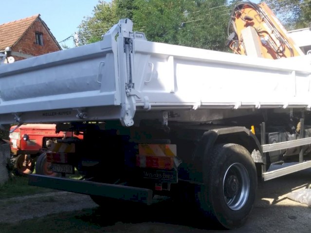 Mercedes Benz ATEGO 1828, 4x4, kiper, kran Atlas