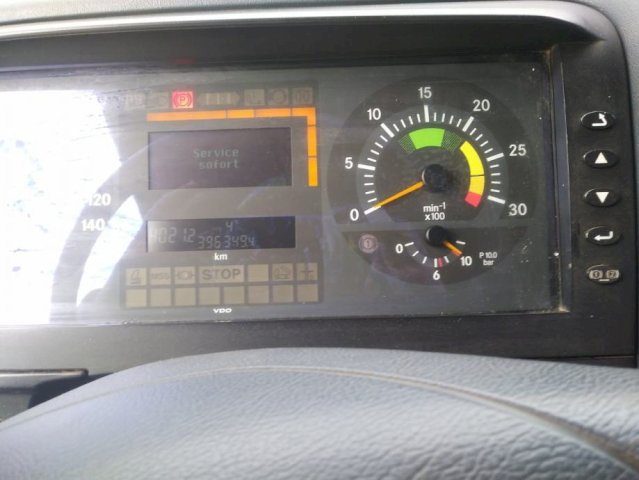 Mercedes Benz ATEGO 1828, 4x4, kiper, kran Atlas