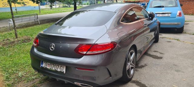 Mercedes C cupe AMG 220 d 64000 km automatik F1
