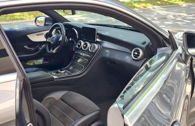 Mercedes C cupe AMG 220 d 64000 km automatik F1