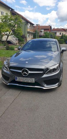 Mercedes C cupe AMG 220 d 64000 km automatik F1
