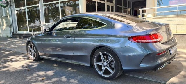 Mercedes C cupe AMG 220 d 64000 km automatik F1