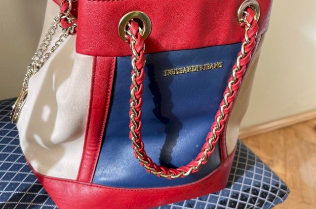 NOVA TRUSSARDI JEANS TORBA,KOŽA