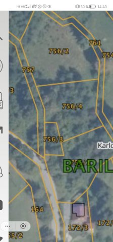 Parcele u blizini rijeke Korane