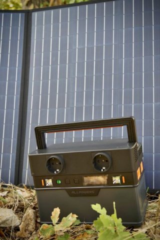 Powerbank ALLPOWERS 700W + SolarPanel 100W