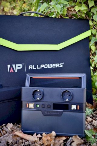 Powerbank ALLPOWERS 700W + SolarPanel 100W