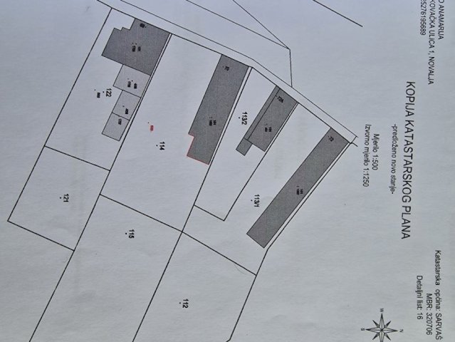Sarvaš, građevinsko zemljište 2260m2, s dozvol