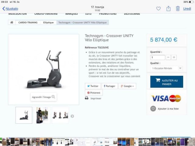 Technogym crossover Unity super popust