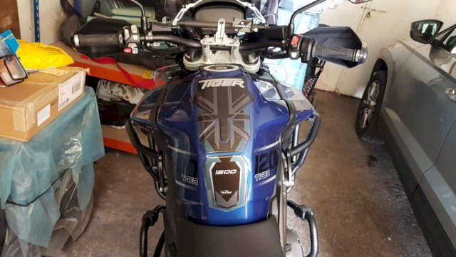Triumph Tiger XRT 1200 cm3 pod garancijom, 2019.