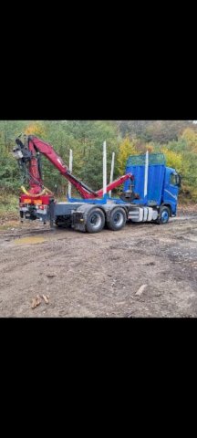 VOLVO FH12 ŠUMAR SA PRIKOLICOM