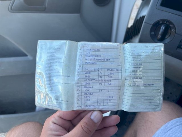 VW Transporter T5, 2012 god.
