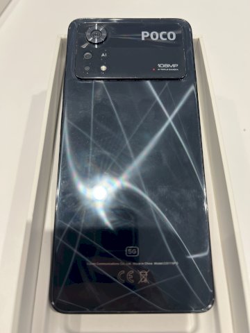 Xiaomi poco x4 pro 5G, laser black, 6GB RAM, 128G