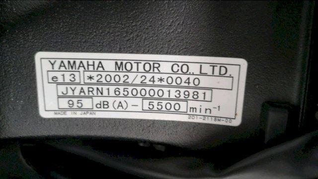 YAMAHA Motor,Co-LTD,Crna,Benzin