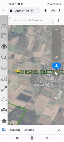 Zemljište u Murskom Središću 1700m2