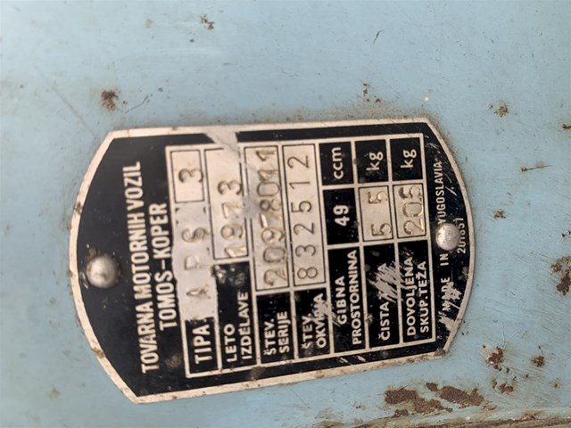TOMOS APS - 3