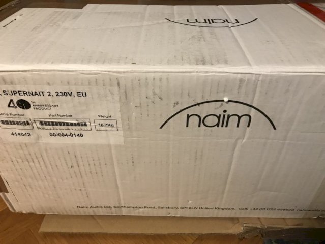 Naim Supernait 2 integrirano high end pojačalo, 