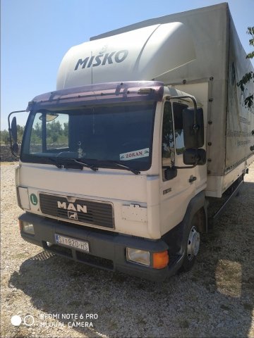 Man 8.163 reg.08/2022,spavaća kabina,sanduk 6.5 