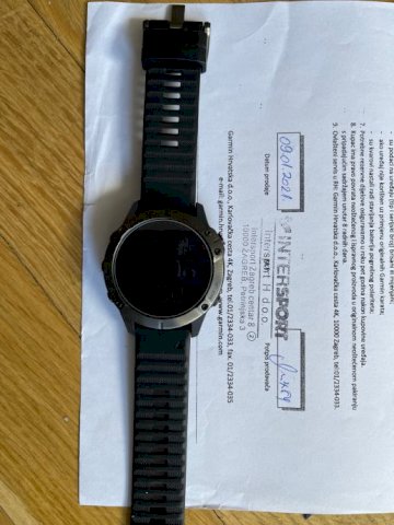 Garmin Fenix 6 Sapphire Carbon Gray-Black 46 mm