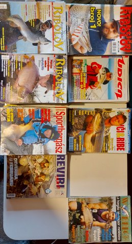 Časopisi (sportski ribolov,udica,praktični ribo