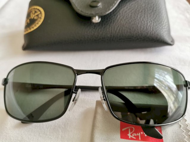 Ray-Ban RB3498 002/71 Black Green, veličina 64