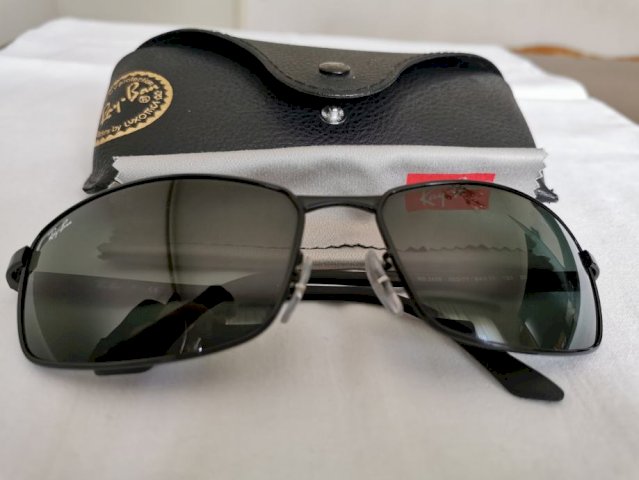 Ray-Ban RB3498 002/71 Black Green, veličina 64