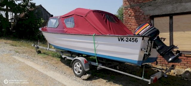 brodica viking 5.8m s prikolicom