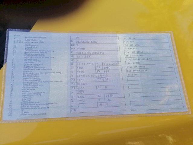 Mercedes-Benz Citan Kombi 109 CDI