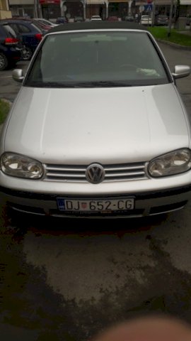 golf cabrio tdi diesel, 2001.g.