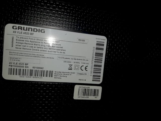 GRUNDIG TV 124CM 49