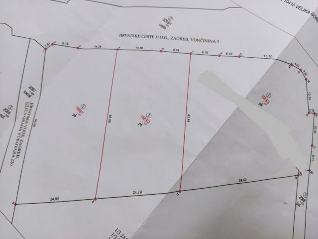Pisarovina CENTAR, atraktivno građ. zemljište