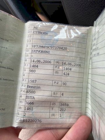 Citroën C2 VTS 1,6i 16V 125ks