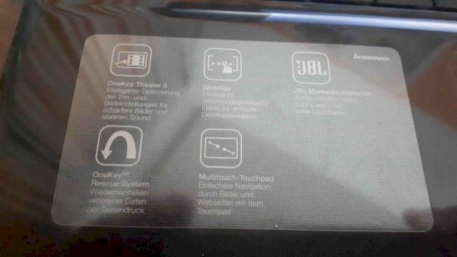 Lenovo IdeaPad Y560 Notebook 15,6