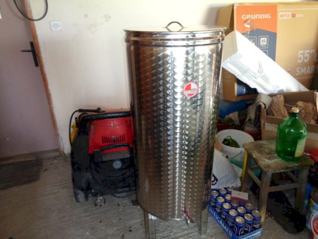 Inox bačva 175