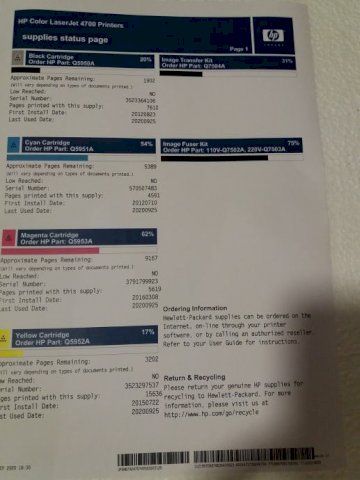 HP Color LaserJet 4700dn prodaja ili zamjena za A