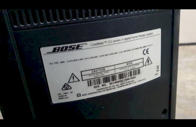 Bose aktivni subwoofer