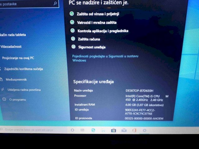 Packard Bell Easynote TK85 Core i5-450M, do 2x2.66